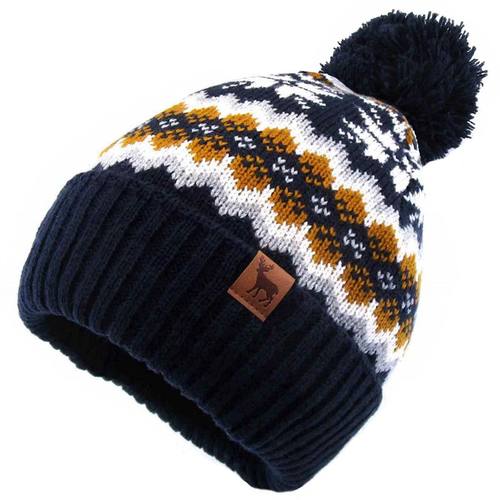 NOABAT儿童帽子秋冬季男宝宝针织