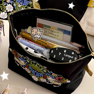 KOKUYO国誉V&A博物馆联名笔袋大容量文具袋莫里斯藏品托特包 新品