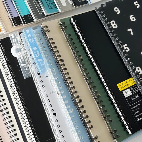 国誉轻薄活页本便携可拆卸替芯