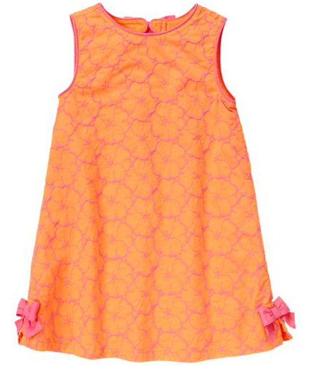 美国正品 gymboree金宝贝 火烈鸟宝贝 女童刺绣背心裙 18-24现货