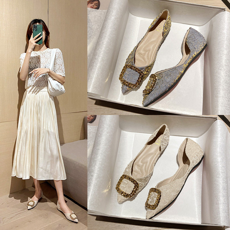 2021潮新款瓢鞋女内增高平底鞋女鞋