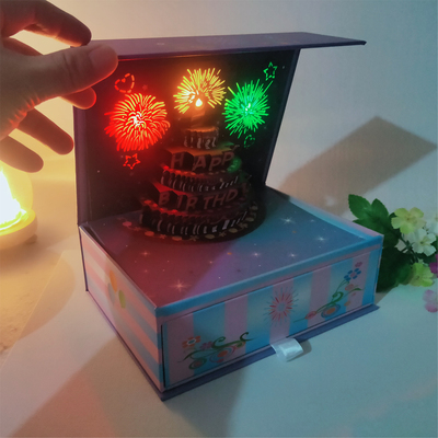 高端礼品音乐灯光立体创意