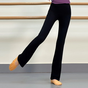 舞蹈裤女成人练功裤子直筒微喇形体练功服长裤古典舞考级民间舞裤