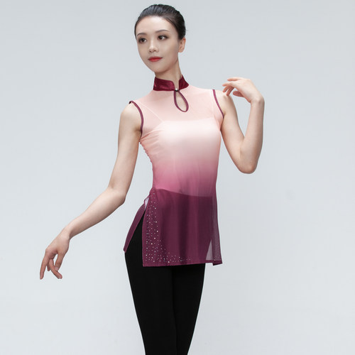 纱衣身韵渐变芭蕾夏季艺考古典舞