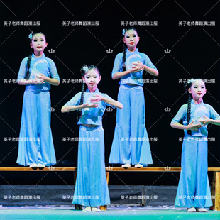 恋舞舞蹈茶飘香演出服白盏茶家乡的茶茗香茶韵龙井香采茶杯茶道具