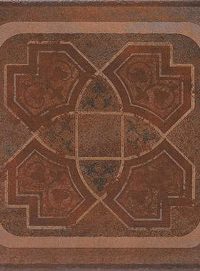 诺贝尔瓷砖54981S3规格450*450诺贝尔磁砖塞尚印象复古砖花砖