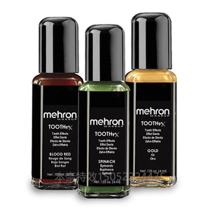 mehron金牙水 牙漆 Tooth FX特殊效果牙齿涂料特效化妆