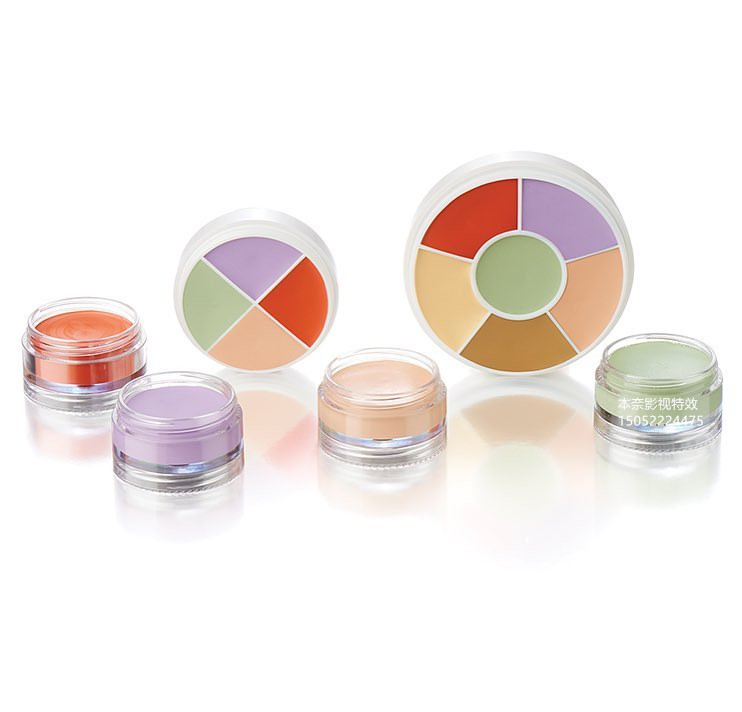 遮瑕膏美国遮瑕BenNye矫正校色盘