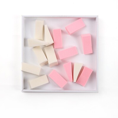 影楼干湿两用卸妆棉梯形海绵粉扑