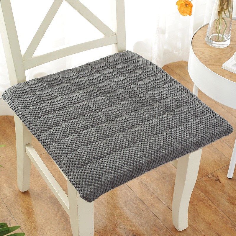 方形椅子垫纯色四季通用防滑座垫加厚坐垫茶桌学生椅垫客厅餐椅垫,居家布艺,椅垫,淘宝优惠券,粉丝福利购,淘宝优惠卷