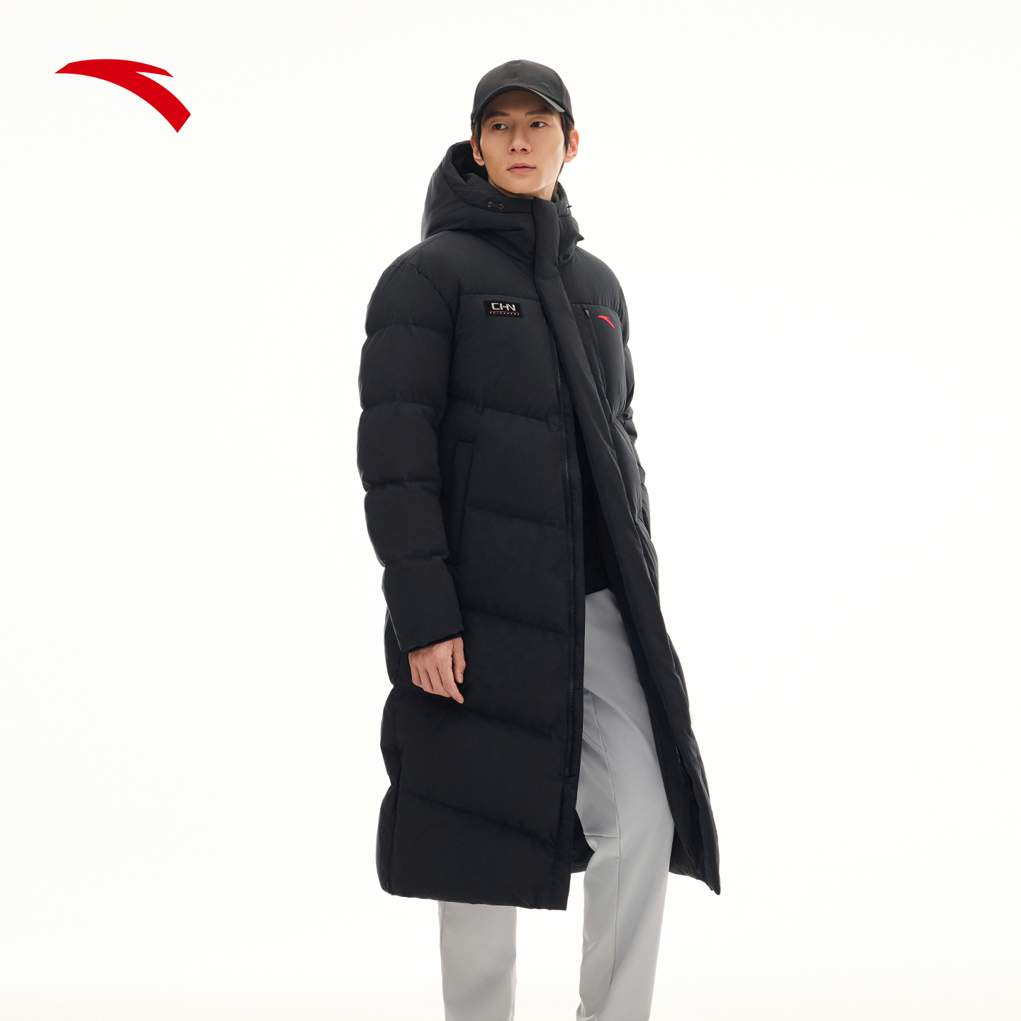 安踏六度芯羽绒服防泼水男