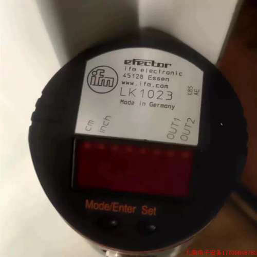 拍前询价:IFM易福门LK1022 LK1023 LK1024 电子液位传感器全新进