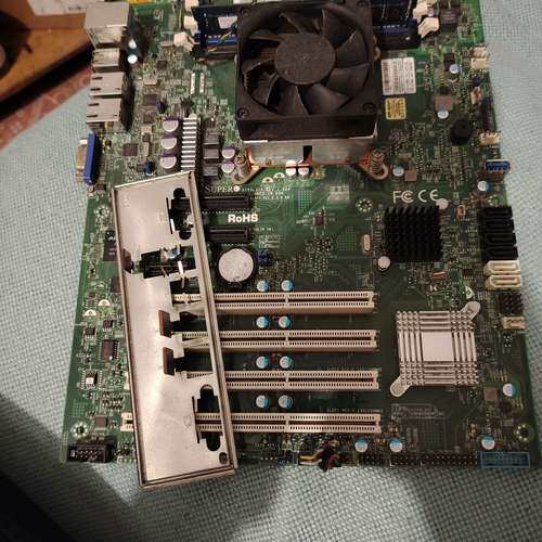 超微服务器主板超微X10SLX-F 2011-V3 V4 带