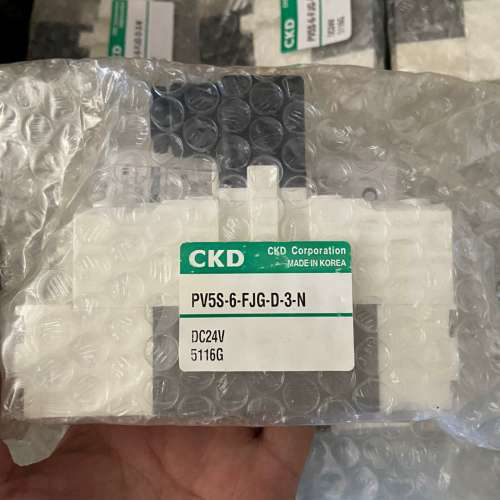 CKD电磁阀PV5S-6-FJG-D-3-N，未使用，有