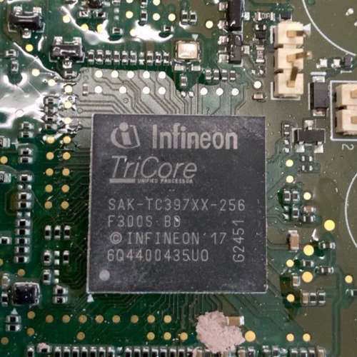 英飞凌TriCore处理器SAK-TC397XX-256，拆