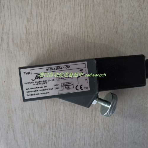 SUCO 0166-40903-1-035压力开关Noris转速传感器FA1J-4A-70