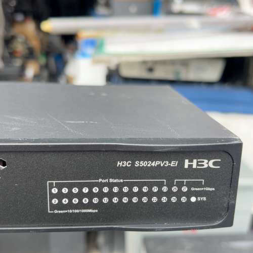 H3C S5024PV3-ei成色好,24口,功能全好,22