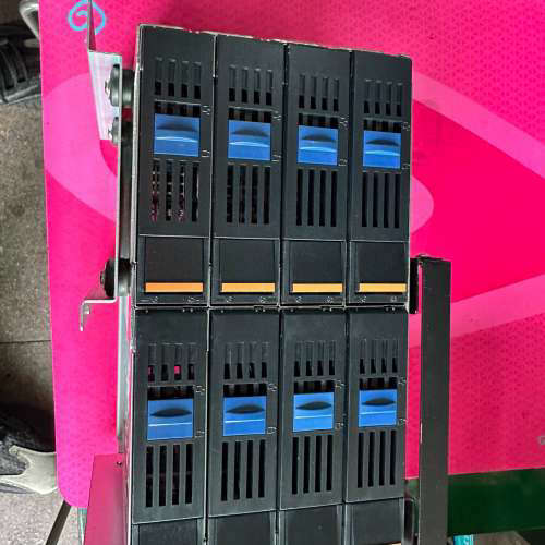 研华HPC-7484 4U服务器,8盘位硬盘笼