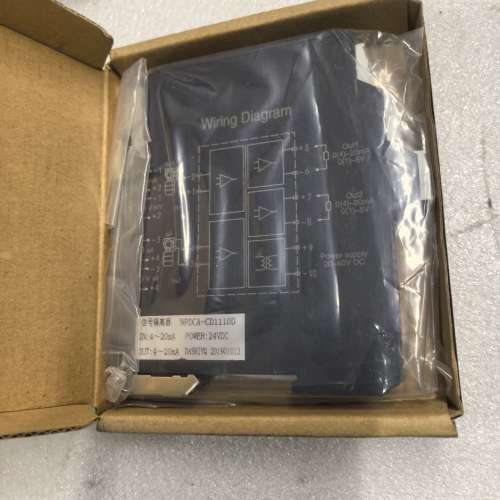 优倍安全隔离栅，型号NPDCA-CD1110D，输入输出