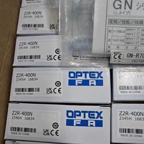 OPTEX光电开关z2R-400N，竹中光电GN-R7c