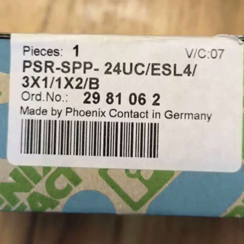 菲尼克斯继电器PSR-SPP-24UC/ESL4/3X1/1