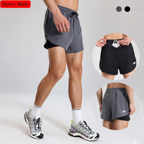 Summer sports shorts men's marathon running training pants