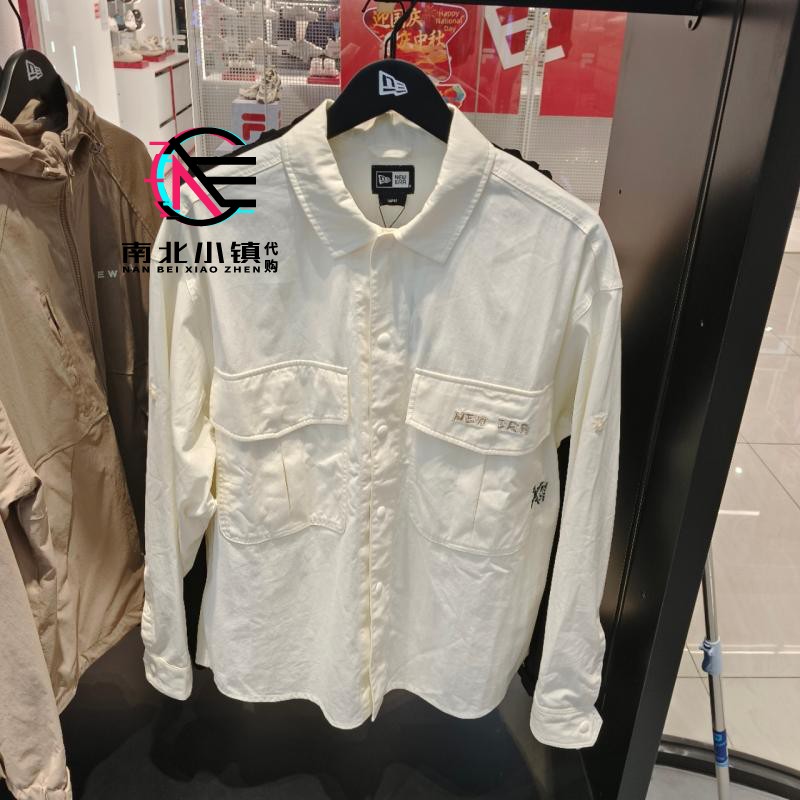 New Era纽亦华专柜正品2024款男女时尚潮流衬衫翻领外套 14385130