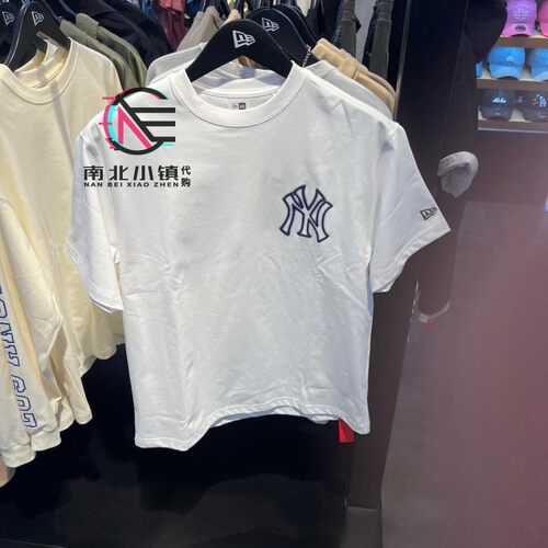 NewEra纽亦华宽松圆领短袖T恤