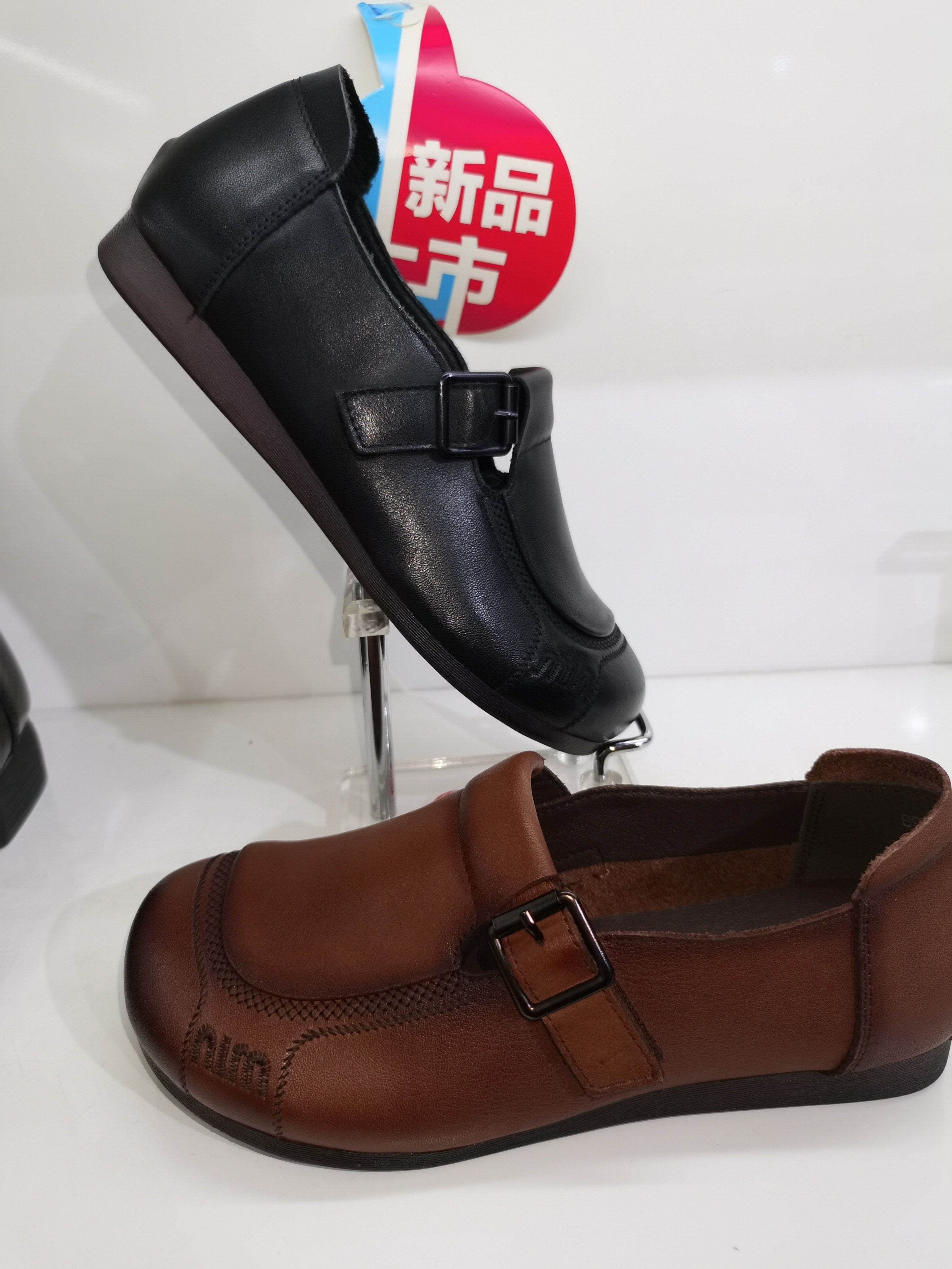 艾比莱特专卖店商场同步发售奶奶春季单里乐福鞋女高端金豆发财鞋,女鞋,深口单鞋,淘宝优惠券,粉丝福利购,淘宝优惠卷