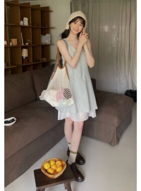 JMWOMEN复古连衣裙两件套