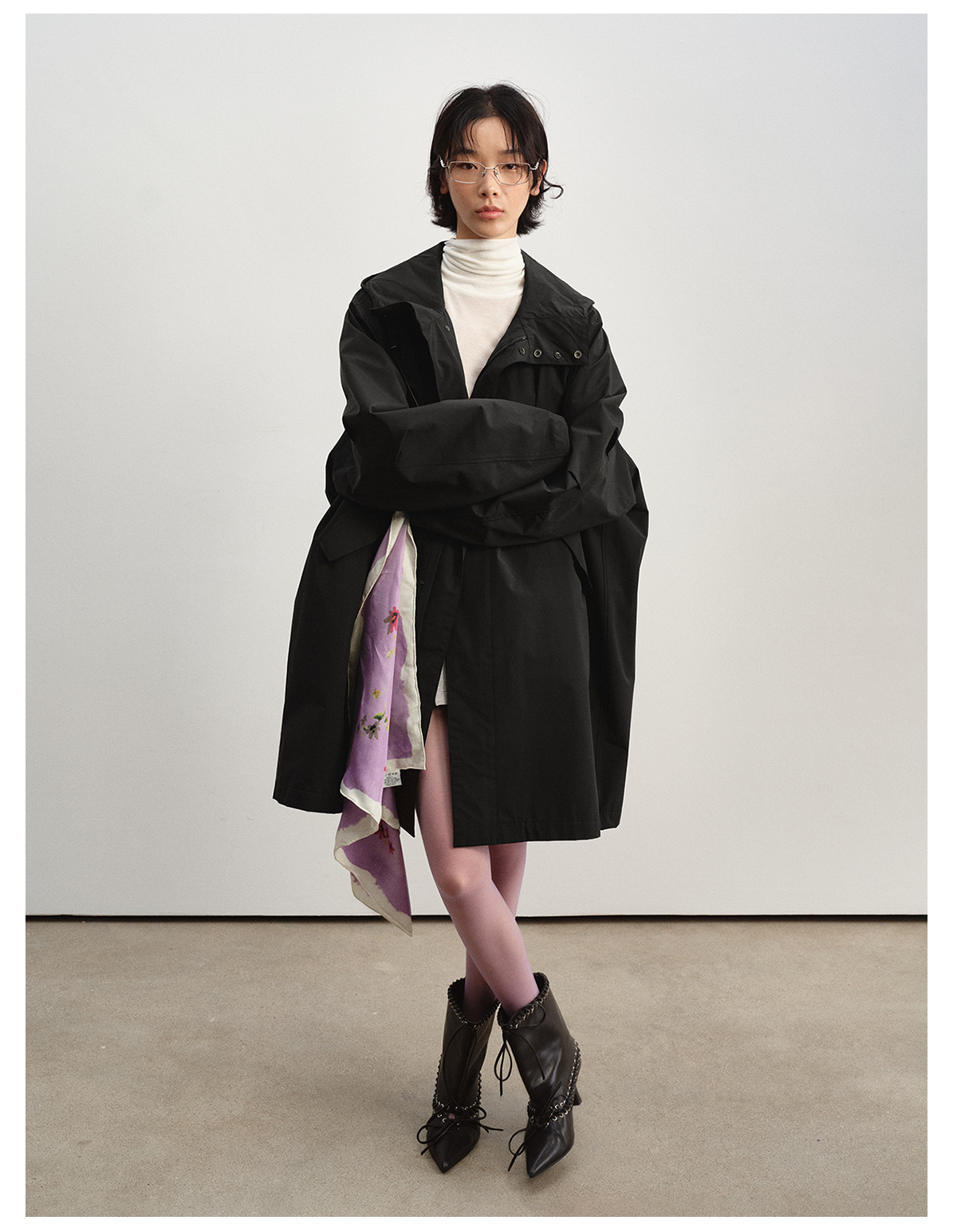 MondayJA三防轻量风衣外套女