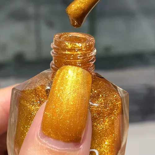 Универсальный быстросохнущий металлический золотой лак для ногтей, блестки для ногтей, водостойкий гель-лак для маникюра, полный комплект, зеркальный эффект, без сушки в лампе, популярно в интернете