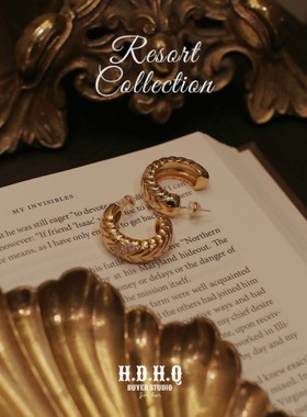 H.D.H.Q【Resort Collocation】度假系列-Classic经典灵蛇耳环