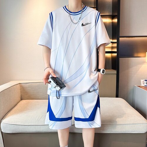 耐克顿运动套装男夏季潮牌篮球服