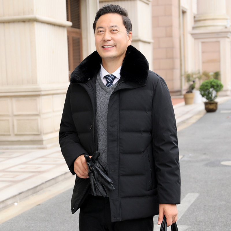 高品质棉服！8813/中老年冬季加绒加厚外套爸爸棉衣老年男装图片