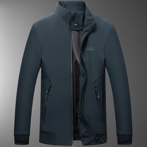 8818/P75 商务休闲男装立领夹克衫2021秋季新款中老年薄款外套,男装夹克,星座1216（原钱塘722）