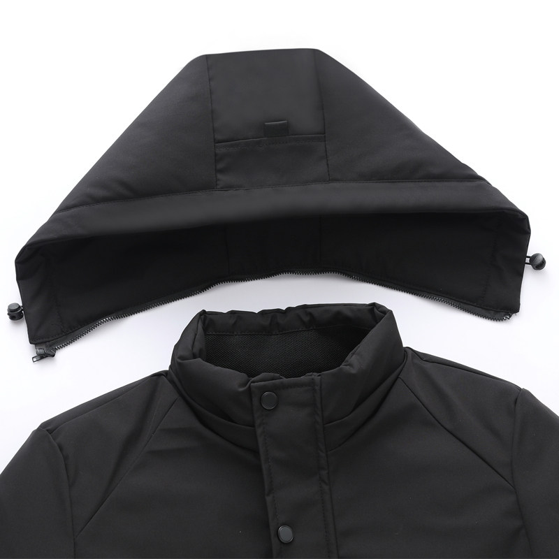 冬装主推2281/P195爸爸棉服中老年棉袄中长款保暖商务休闲棉衣,男装棉衣,星座1216（原钱塘722）