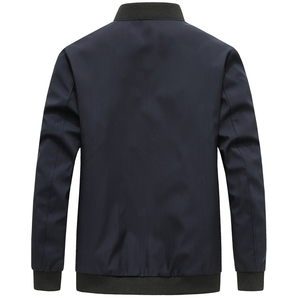 2205/ 2022新款夹克中青年爸爸装薄款棒球服外套运动服图片