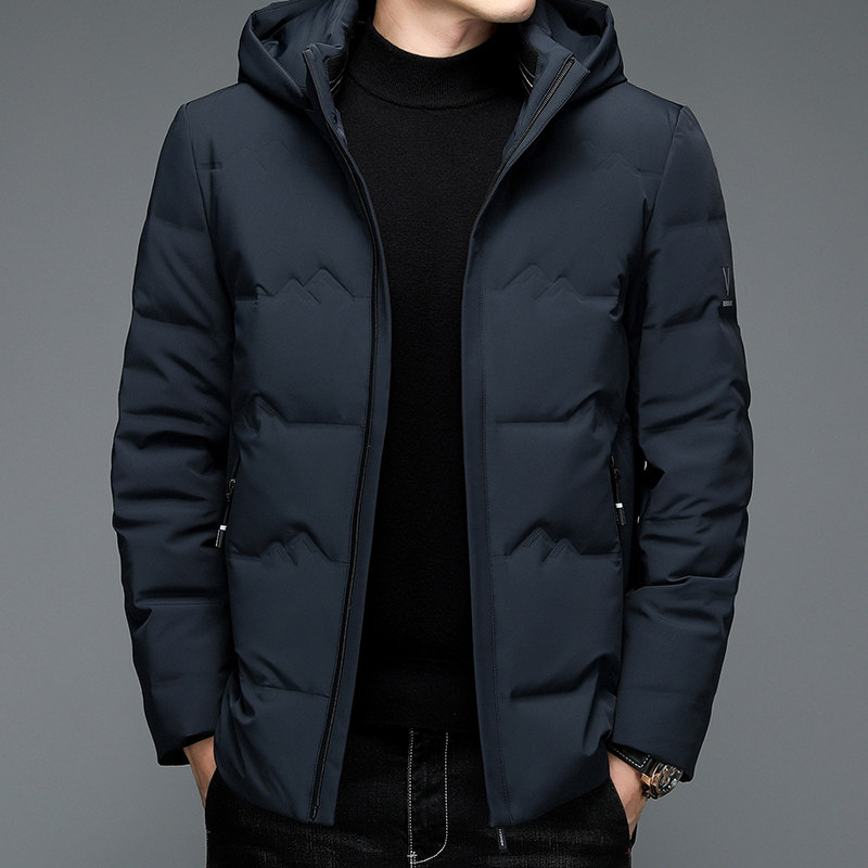 高品货！9903/商务休闲羽绒服中青年爸爸冬装外套上装,男装羽绒服,星座1216（原钱塘722）