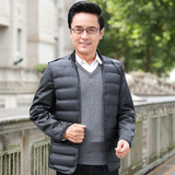 可脱内胆！8909/商务绅士羽绒服中老年爸爸工作保暖羽绒衣，男装羽绒服，星座1216（原钱塘722）