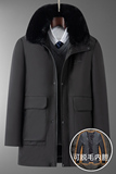 8203/P140中老年男装冬季加绒加厚服爸爸可脱内胆大版爷爷外套，男装棉衣，星座1216（原钱塘722）