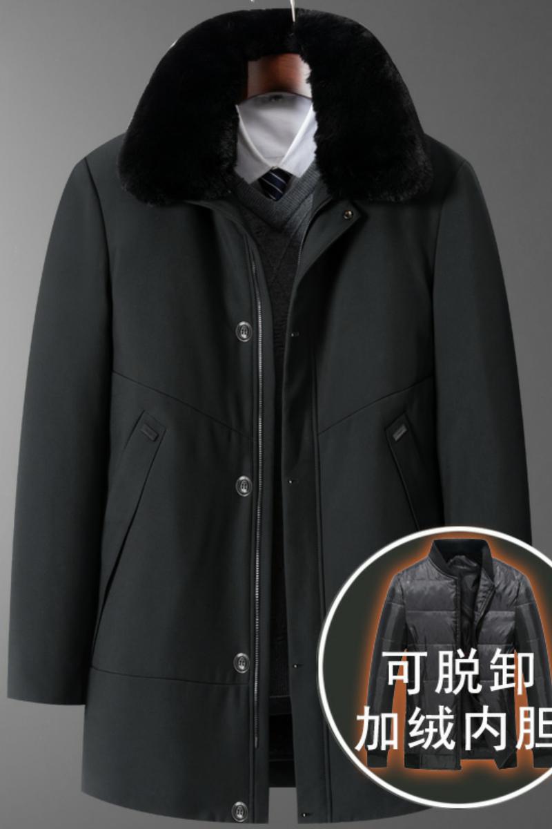 大爆版-高品质！8828/中老年棉衣爸爸装加绒加厚棉袄,男装棉衣,星座1216（原钱塘722）