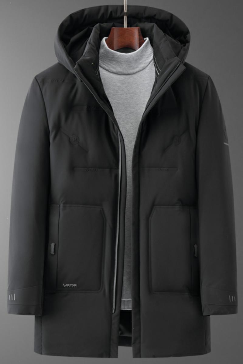 高品货！9902/P280中老年商务休闲中长款羽绒服爸爸羽绒服,男装羽绒服,星座1216（原钱塘722）