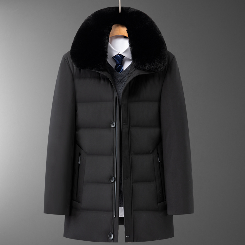 高品棉服！8813/中老年冬季加绒加厚外套爸爸棉衣老年中长款，男装棉衣，星座1216（原钱塘722）
