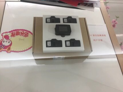 适用于福特原厂胎压胎温监测彩屏内置无线高精度防爆胎台湾橙的