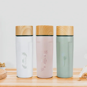 香港世宝骨瓷大容量保温杯瓷芯茗茶杯500ml学生少女杯中药泡茶杯