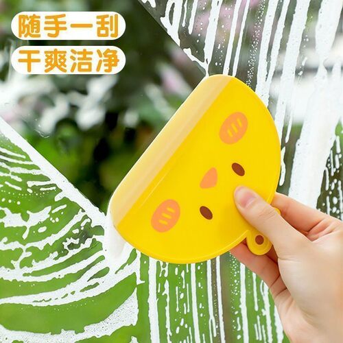 卡通刮水板灶台浴室洗手台卫生间台面清洁刮镜子除雾硅胶刮水利器
