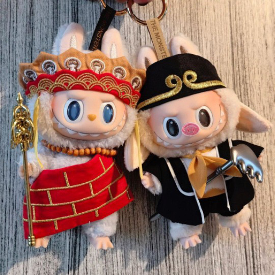 仅娃衣 拉布布一代二代棉花娃娃搪胶公仔可爱搞怪猪八戒娃衣毛绒