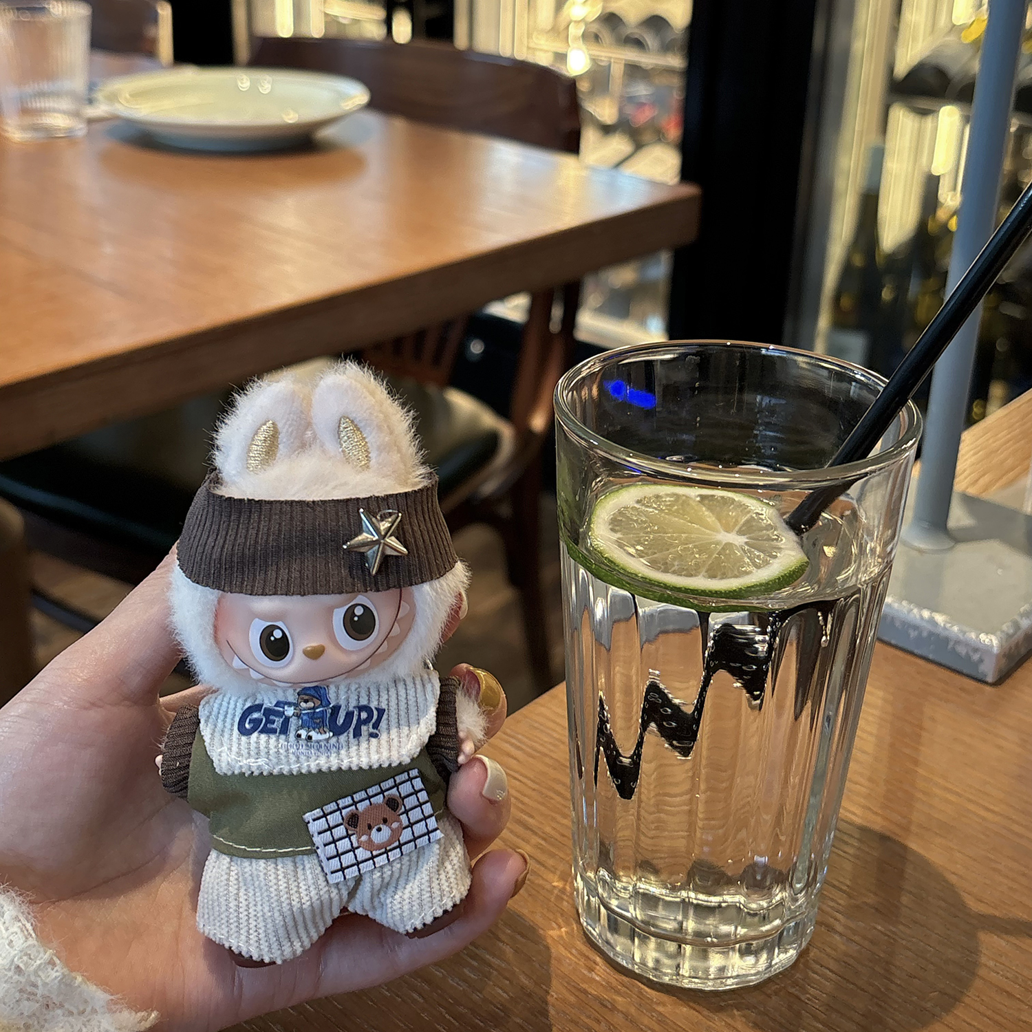 原创！labubu4.0四代娃衣迷你10cm拉布布心底密码小熊运动风可爱