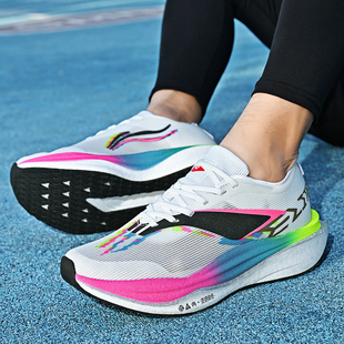 体育中考专用鞋女初中学生立定跳远体测轻便减震运动跑步鞋男跳绳